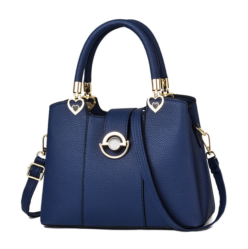 Classic Leather Shoulder Bag
