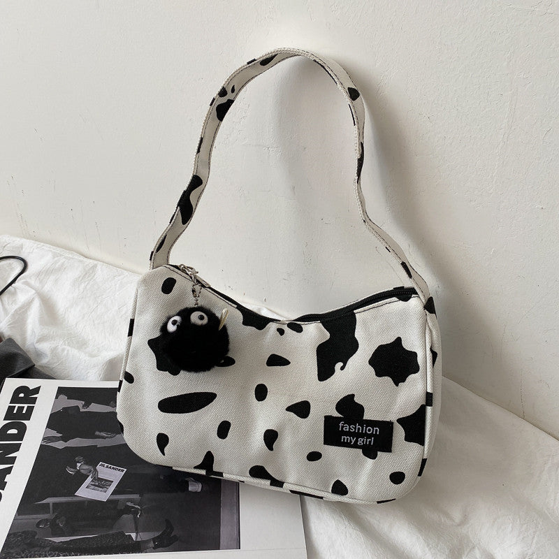 Mini Canvas Messenger Bag