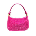 Crystal Handle Rhinestone Evening Clutch