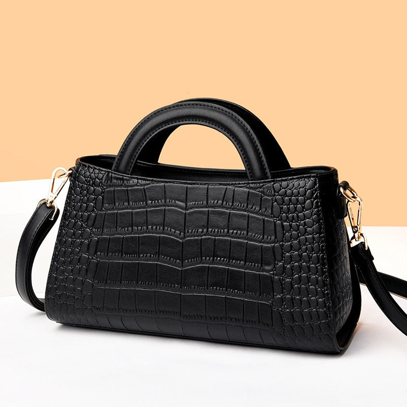 Embossed Luxury Shoulder Bag