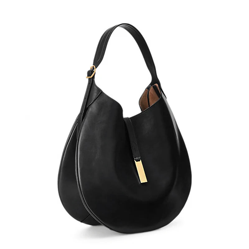 Ruched Leather Crossbody II