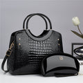 Snakeskin Platinum Chain Bag