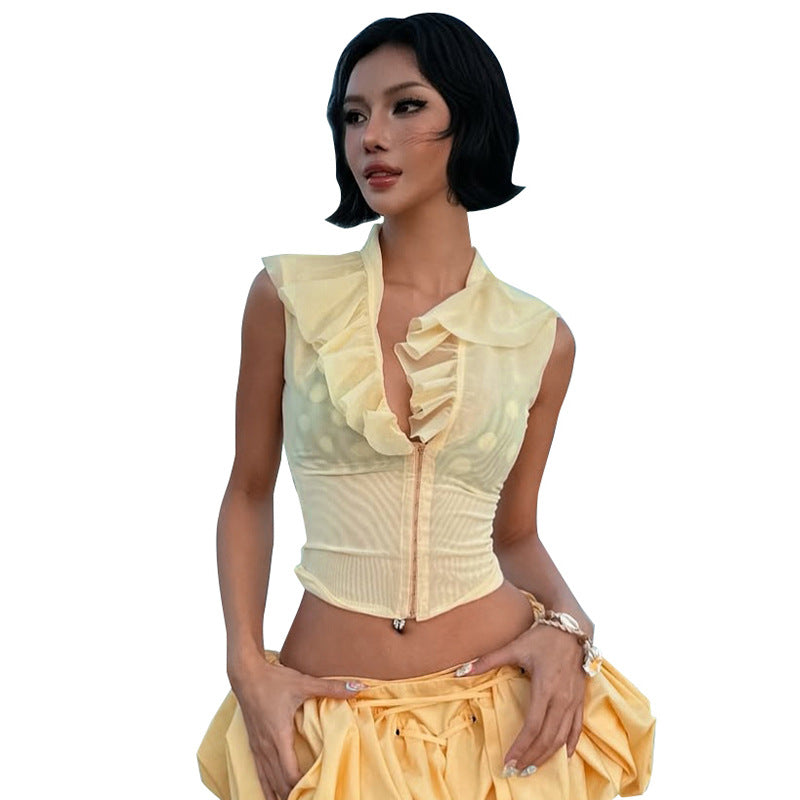 Sunshine Lady Mesh Top