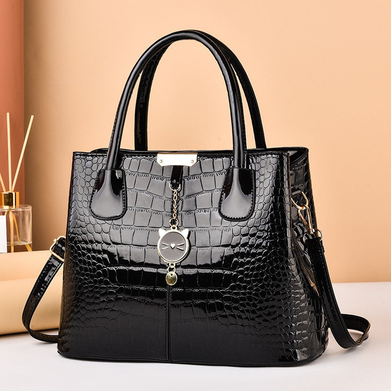 Soft Leather Large Capacity Shoulder Bag