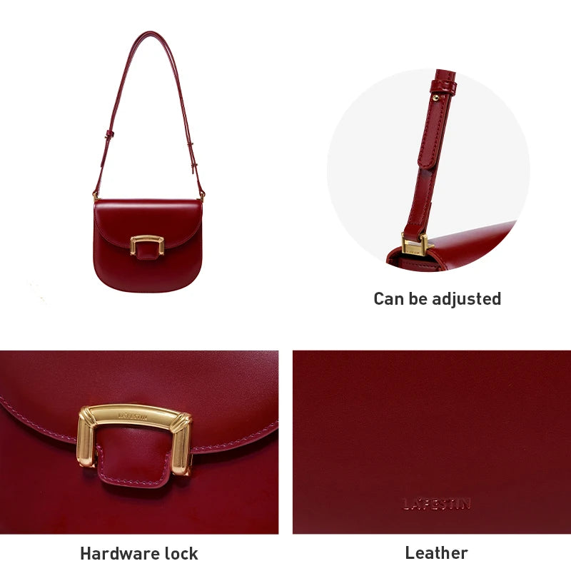 Retro Style Wedding Saddle Handbag
