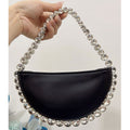 Ultra shiny diamond inlaid underarm bag with rhinestone shoulder bag for carrying
