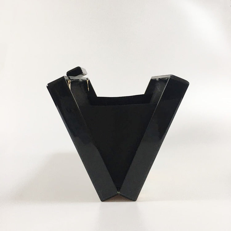 Geometric Acrylic Dinner Bag