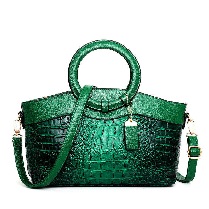 Ring Handle Crossbody Shoulder Bag