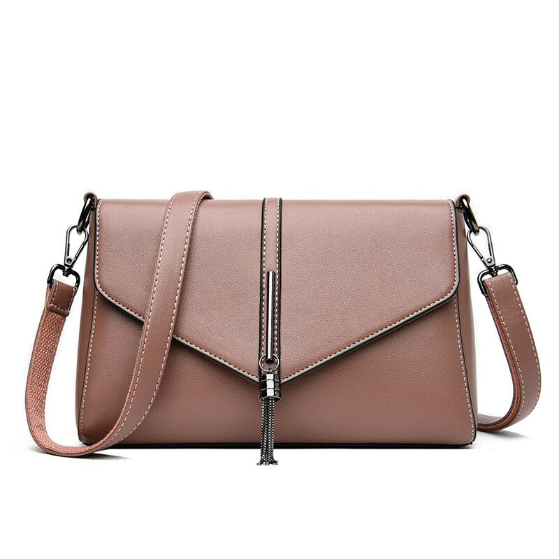 Multi-Color Leather Crossbody