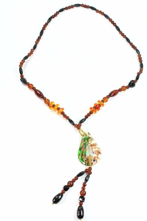 Pear Drop Shimmer Necklace