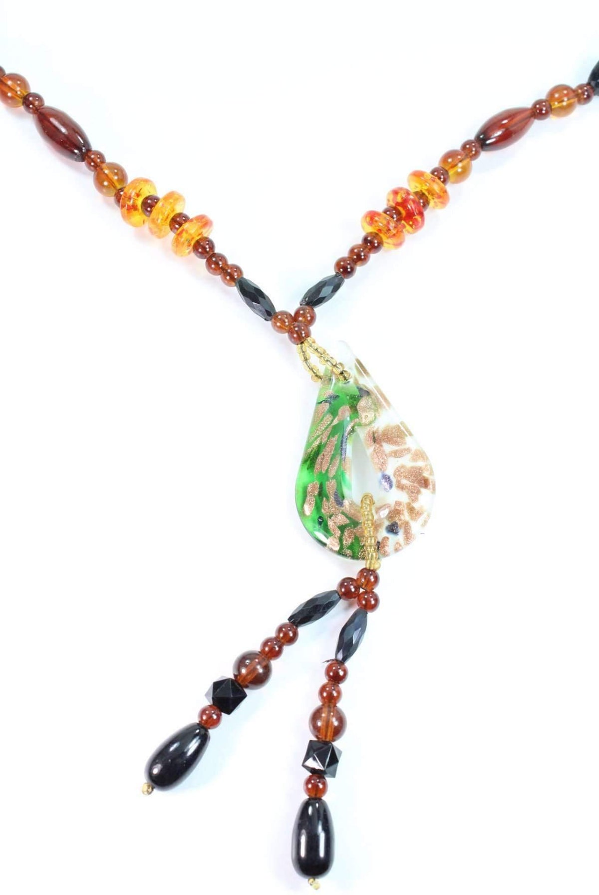Pear Drop Shimmer Necklace
