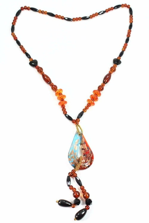 Pear Drop Shimmer Necklace