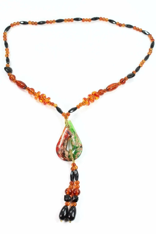 Pear Drop Shimmer Necklace