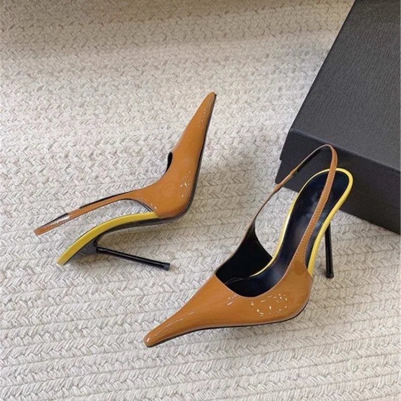 Pointed Toe High Heel Pumps