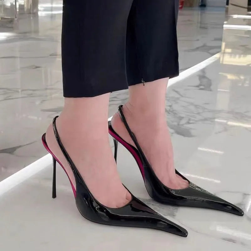 Pointed Toe High Heel Pumps