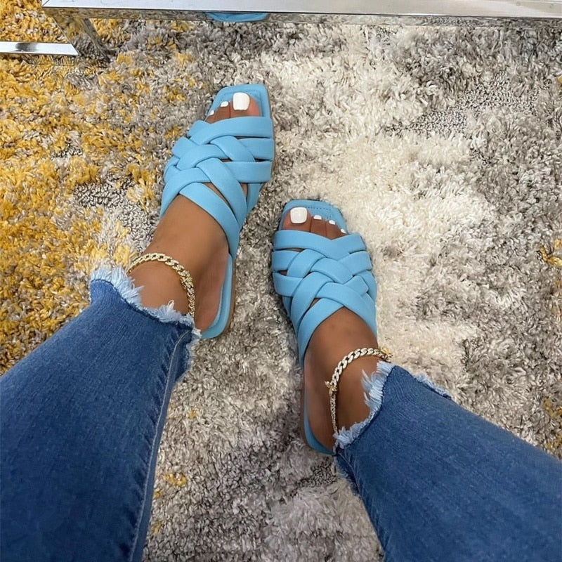 Criss-cross Sandals