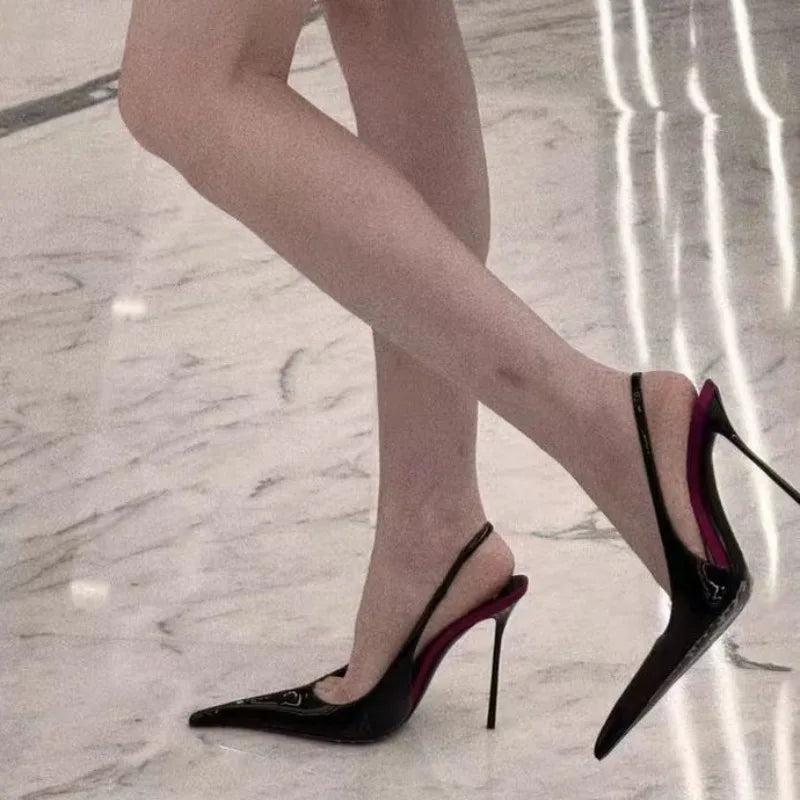 Pointed Toe High Heel Pumps