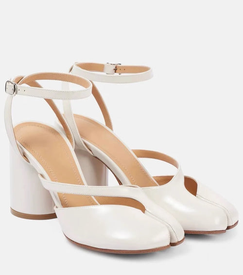 Split Toe Ankle Strap Buckle Sandals