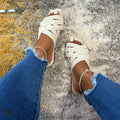 Criss-cross Sandals