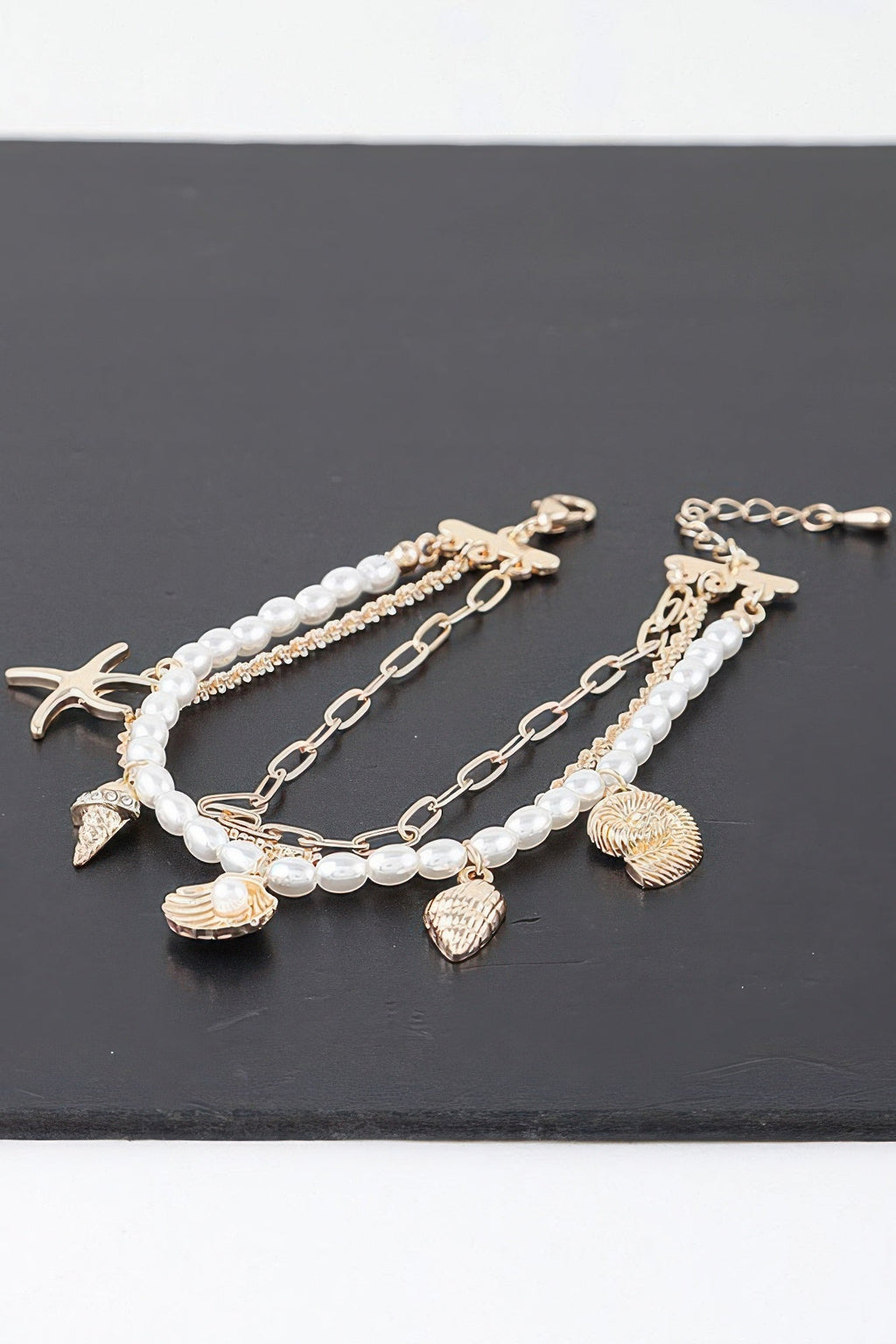 Beach Multi-Charm Bracelet