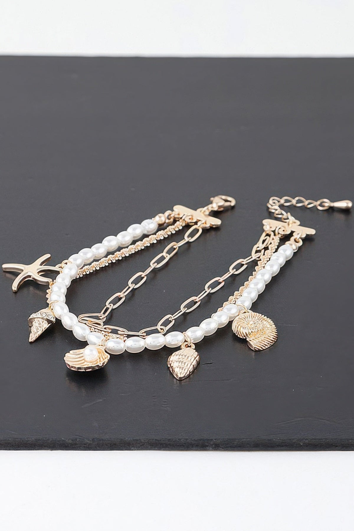 Beach Multi-Charm Bracelet