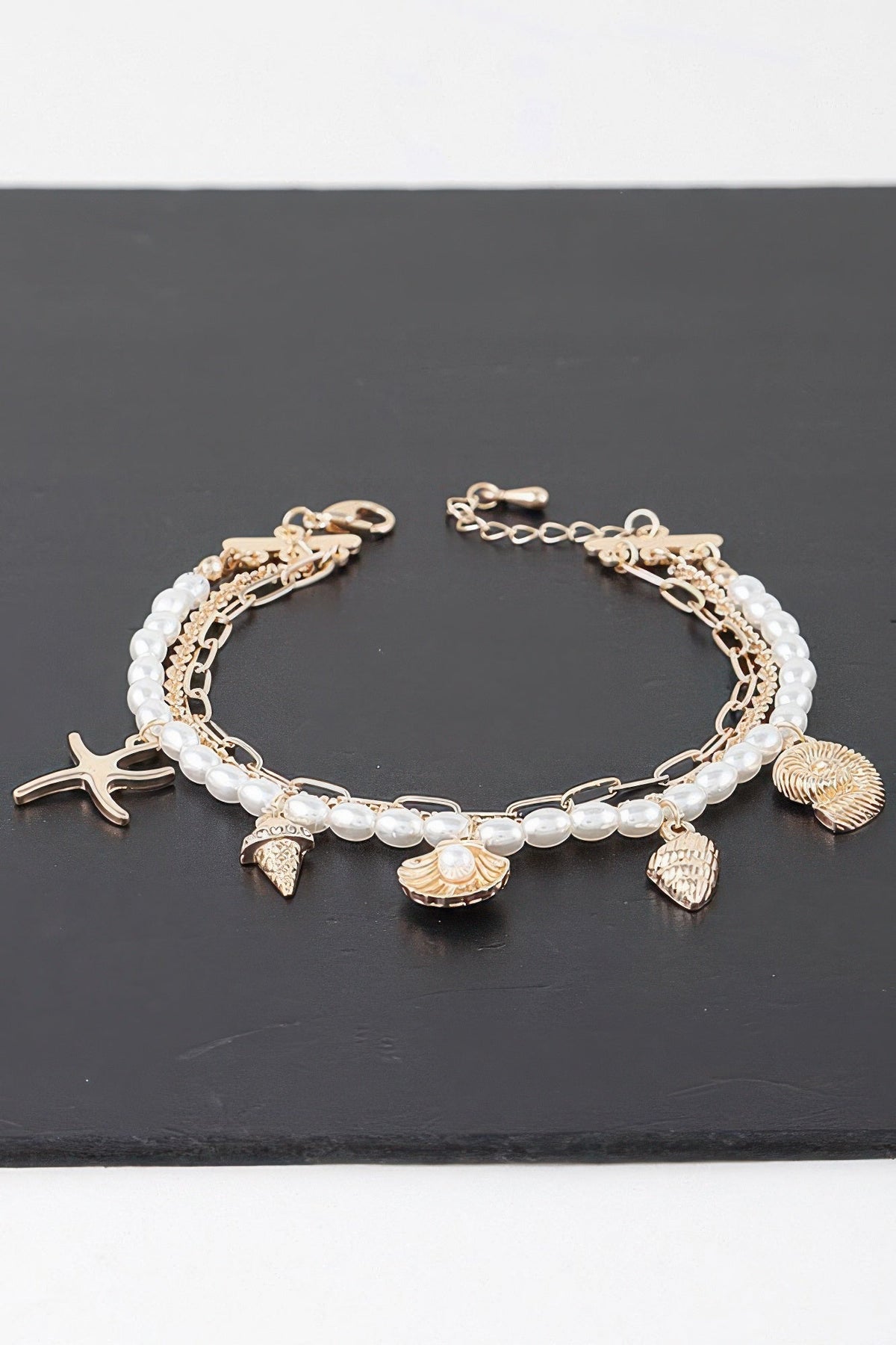 Beach Multi-Charm Bracelet