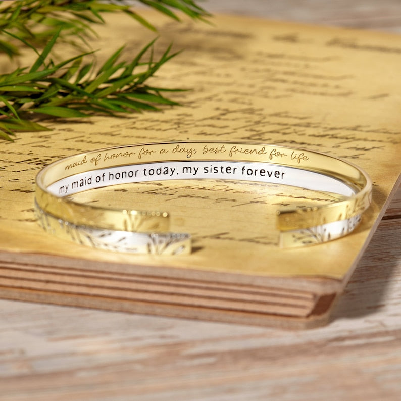 Bridesmaid Proposal Gift Bracelet