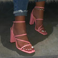 Open Toe High Heel Sandals